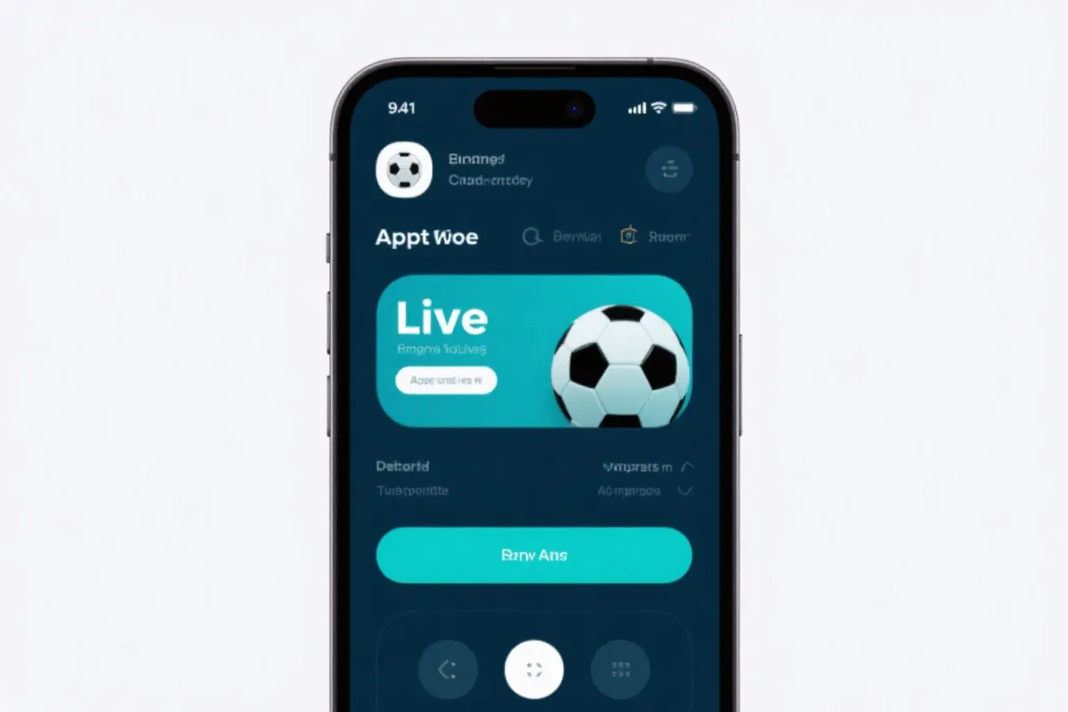 亚冠比赛直播App界面预览