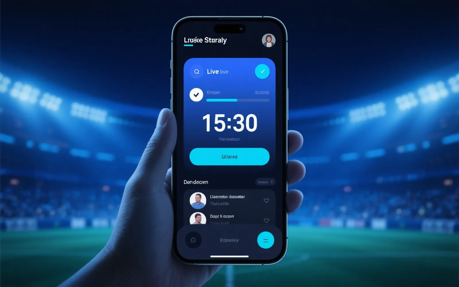 亚冠直播App视觉展示